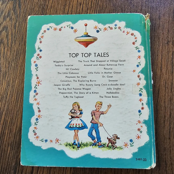 The Little Caboose by Nina O'Hern & Jane Flory Illus. Whitman Tell-A-Tale Book - Picture 5 of 8